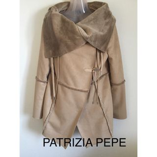 パトリツィアペペ(PATRIZIA PEPE)のPATRIZIA-PEPE ムートン調コート(ロングコート)