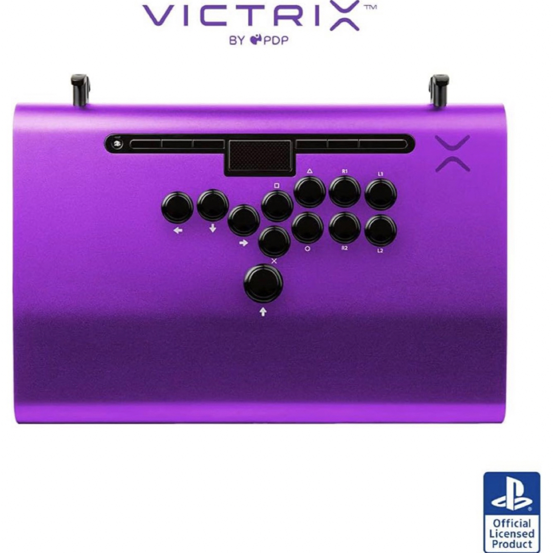 【新品未開封】victrix pro FS-12 パープル レバーレス アケコン エンタメ/ホビーのゲームソフト/ゲーム機本体(その他)の商品写真