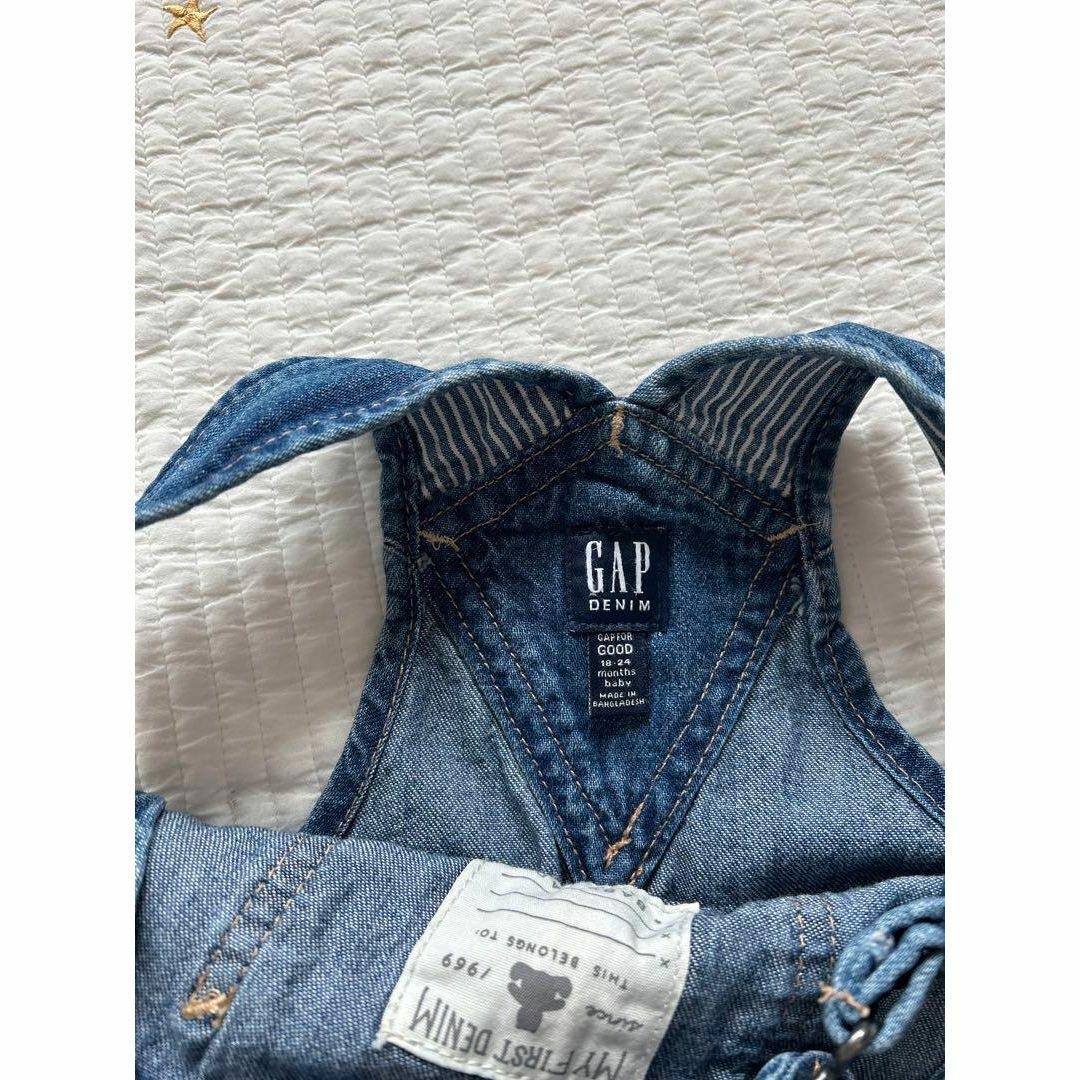 美品　babyGAP オーバーオール　デニム 90cm 1着