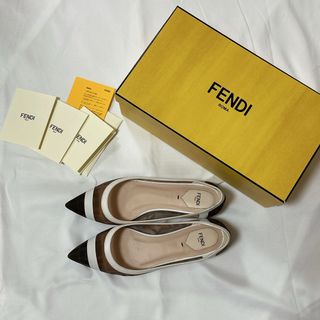 FENDI - FENDI フェンディ コリブリ　フラットバレエシューズ　