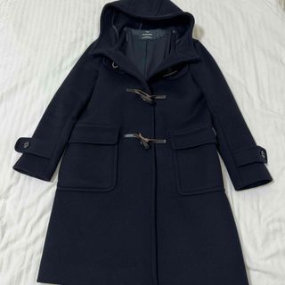 UNITED ARROWS　紺色ダッブルコート(ダッフルコート)