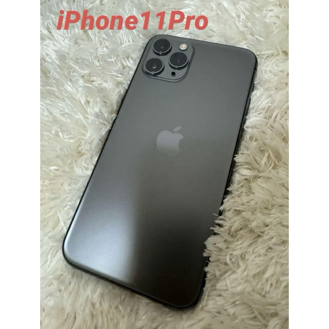 iPhone 11 Pro スペースグレー 64GB SIMフリースマートフォン/携帯電話