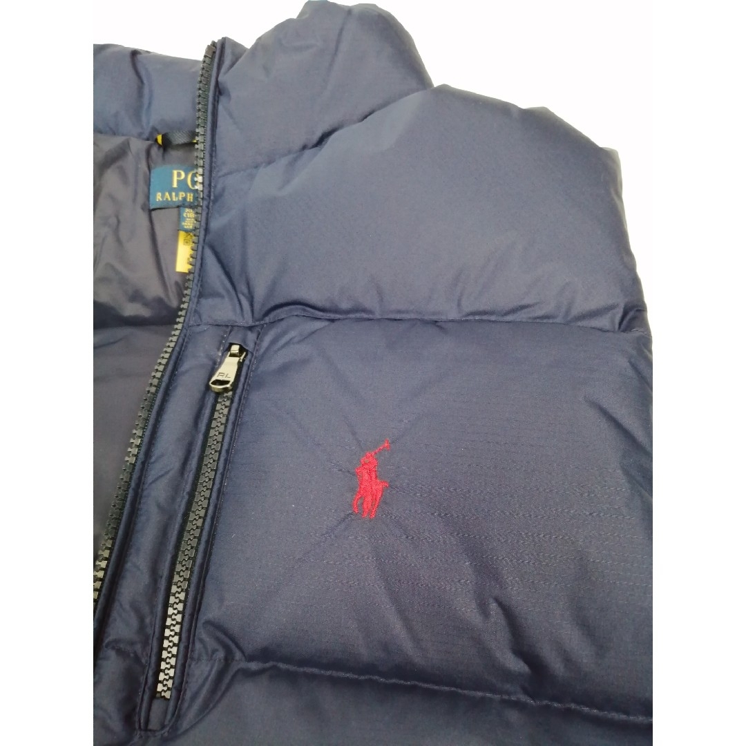 POLO RALPH LAUREN(ポロラルフローレン)の(新品未使用) ラルフローレン タウンベスト ネイビー XL レディースのジャケット/アウター(ダウンベスト)の商品写真