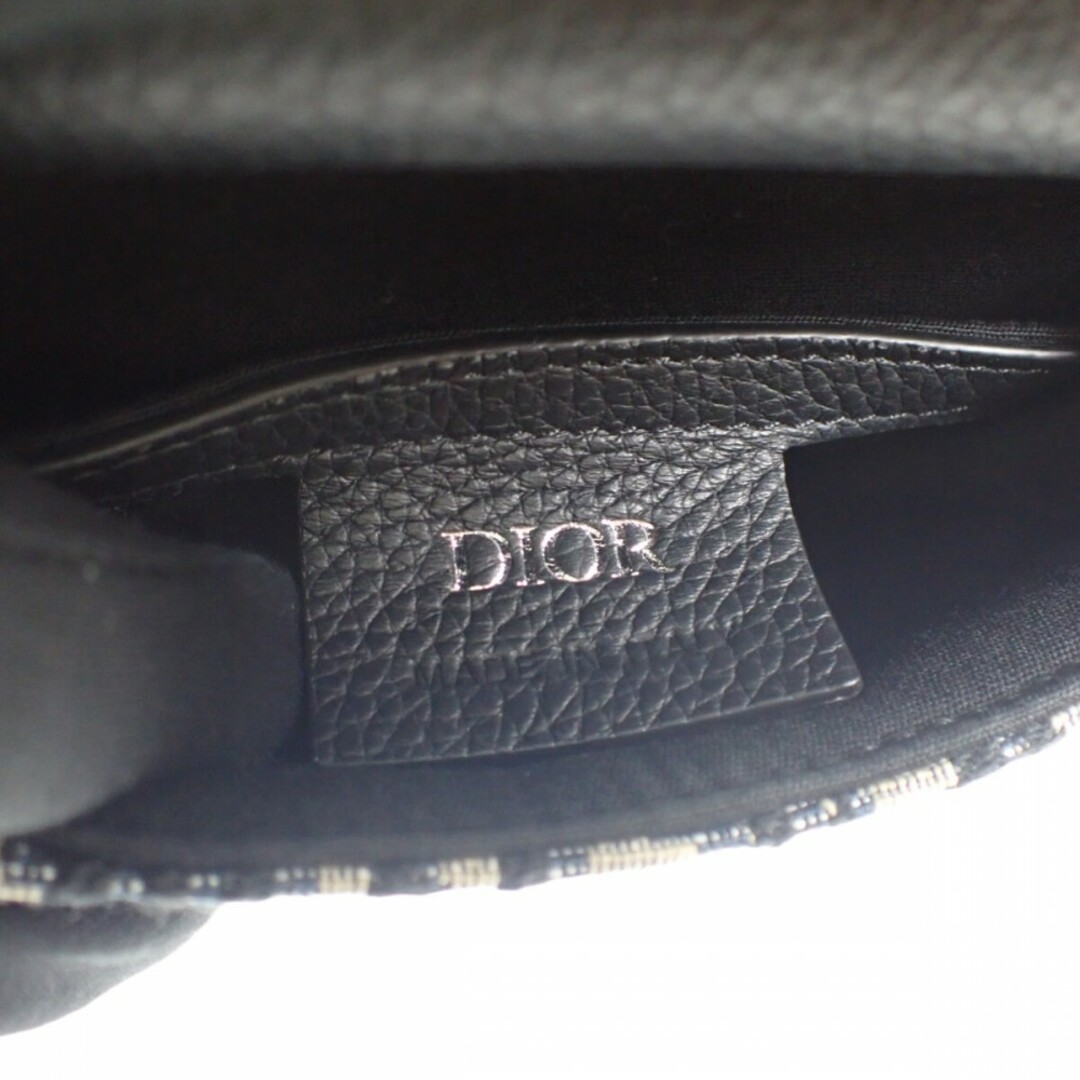 Dior(ディオール)の【中古】【Aランク】Christian Dior クリスチャンディオール SADDLE バーティカルポーチ 2wayバッグ 2ADCA446YKS_H27E レザー 【ISEYA】 レディースのバッグ(ハンドバッグ)の商品写真