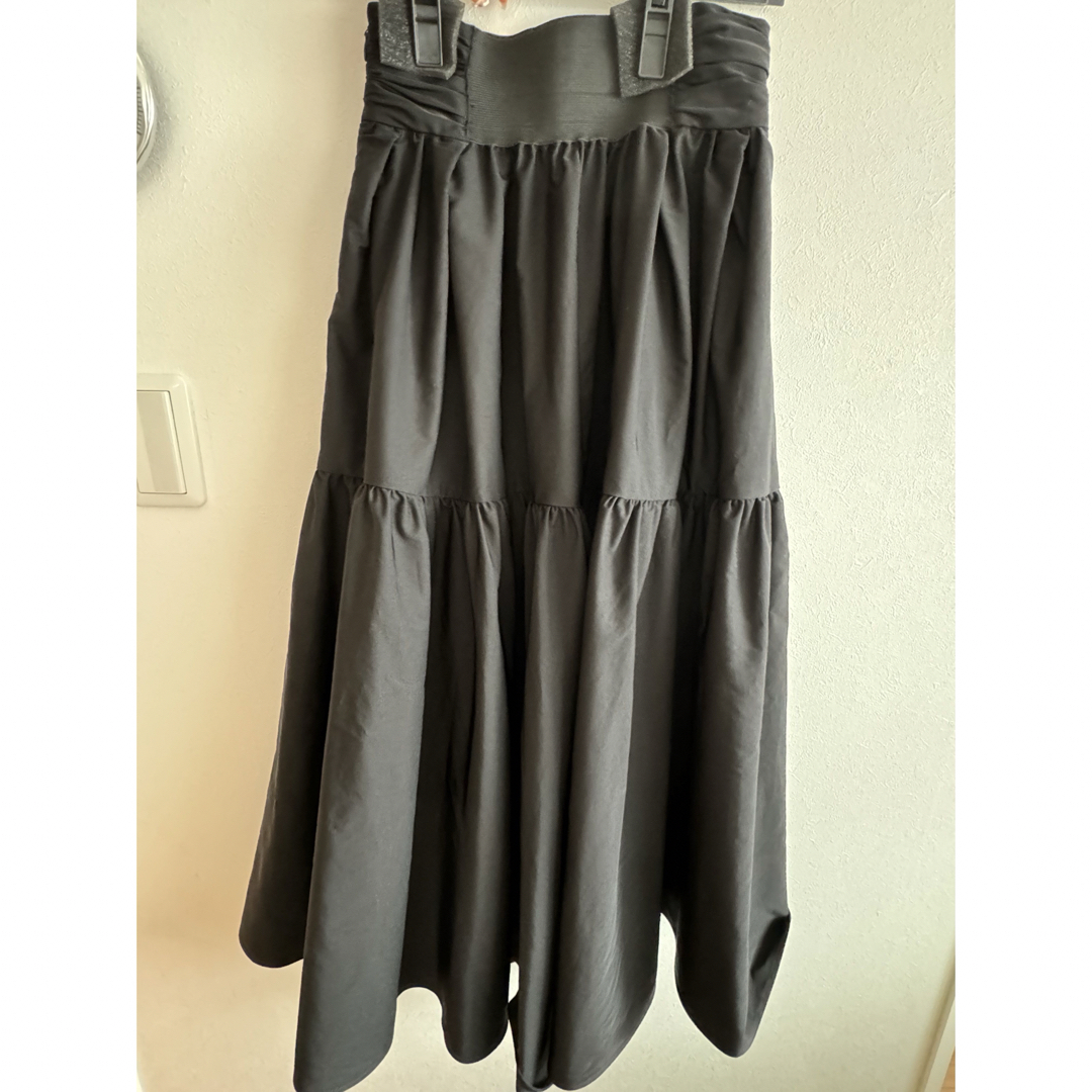 SNIDEL(スナイデル)のボリュームタフタスカート スナイデル レディースのスカート(ロングスカート)の商品写真