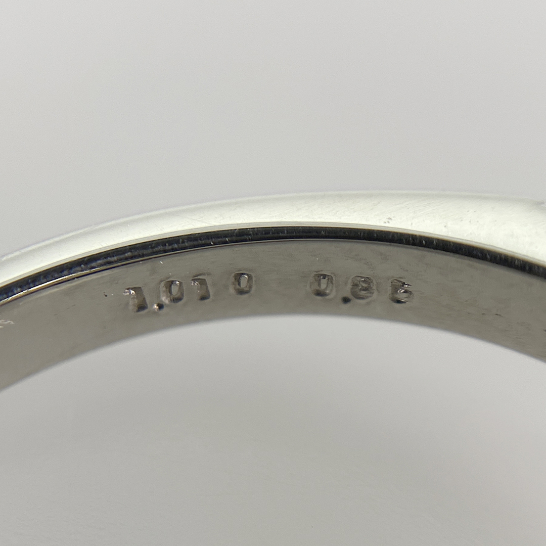 リング Pt950 イエローダイヤモンド ダイヤモンド 12号(52) レディースのアクセサリー(リング(指輪))の商品写真