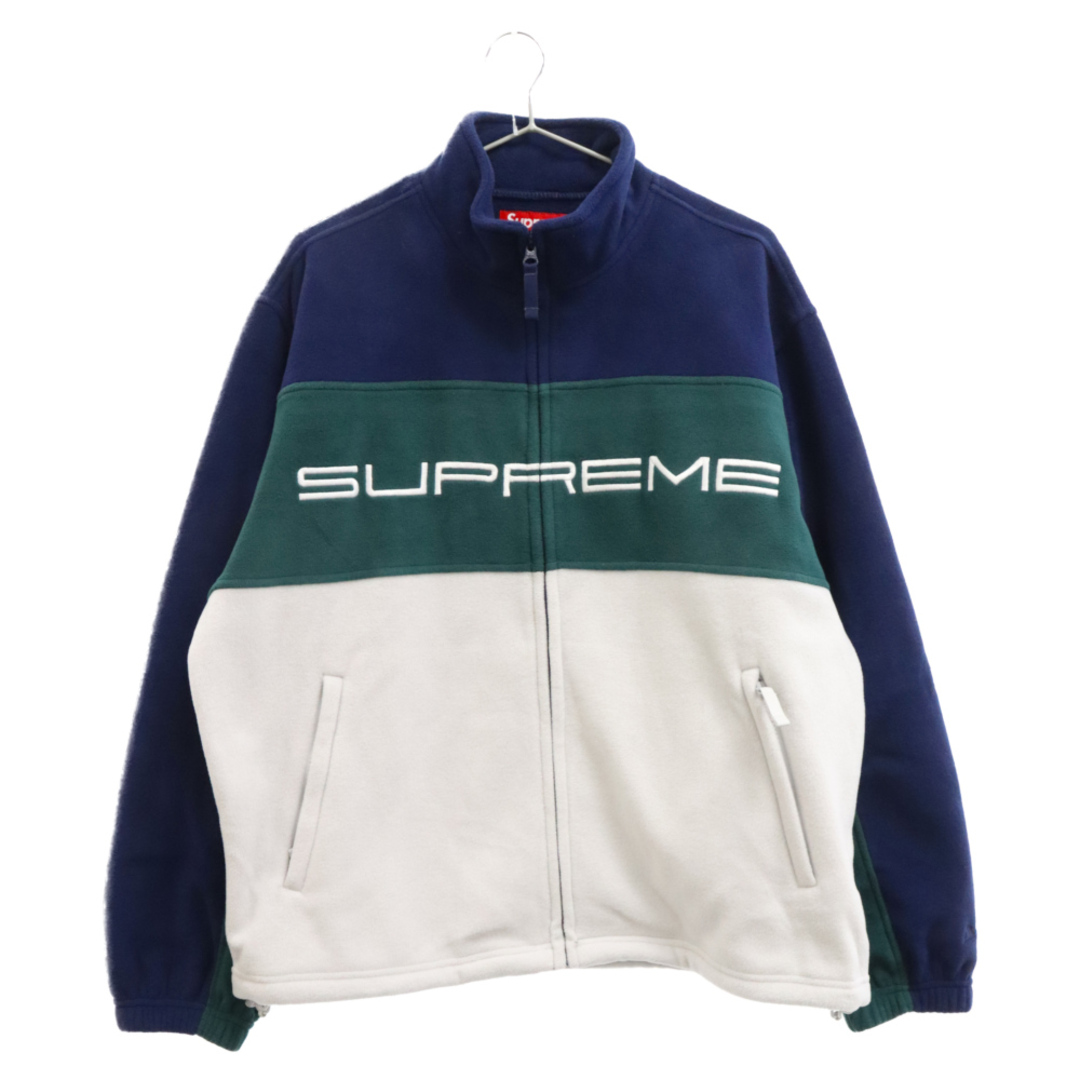 Supreme(シュプリーム)のSUPREME シュプリーム 23AW Polartec Zip Jacket ポーラテックジップジャケット ネイビー メンズのジャケット/アウター(フライトジャケット)の商品写真