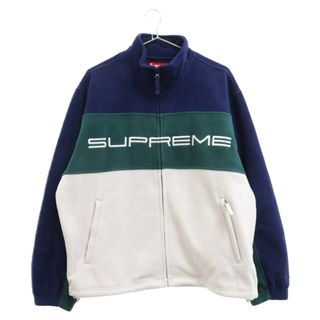 シュプリーム(Supreme)のSUPREME シュプリーム 23AW Polartec Zip Jacket ポーラテックジップジャケット ネイビー(フライトジャケット)