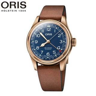 ORIS - 新品 40万oris ビッグクラウン ブロンズ ポインターデイトハミルトン 