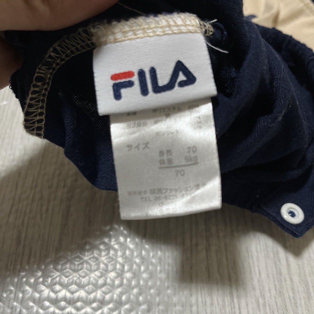 FILA(フィラ)のロンパース キッズ/ベビー/マタニティのベビー服(~85cm)(ロンパース)の商品写真