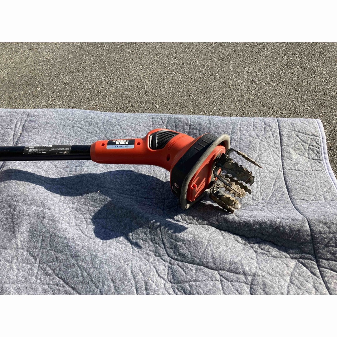 BLACK&DECKER ミニ耕運機 LGC120の通販 by ブランド宮崎's shop|ラクマ