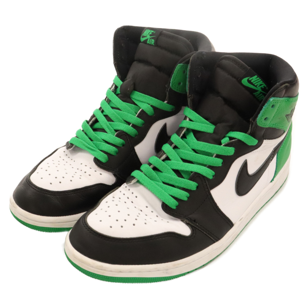 NIKE - NIKE ナイキ AIR JORDAN 1 HI Black and Lucky Green DZ5485