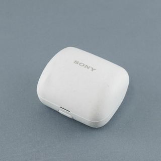 ソニー(SONY)のSONY WF-L900 LinkBuds 充電ケースのみ USED品 ソニー イヤホンケース 充電器 チャージングケース ホワイト 完動品 S V9691(ヘッドフォン/イヤフォン)