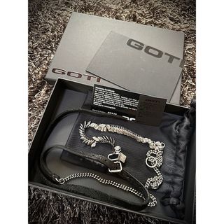 ゴッティ(GOTI)のGOTI ゴッティ ネックレス シルバー リーフ チェーン 定価75,900円(ネックレス)