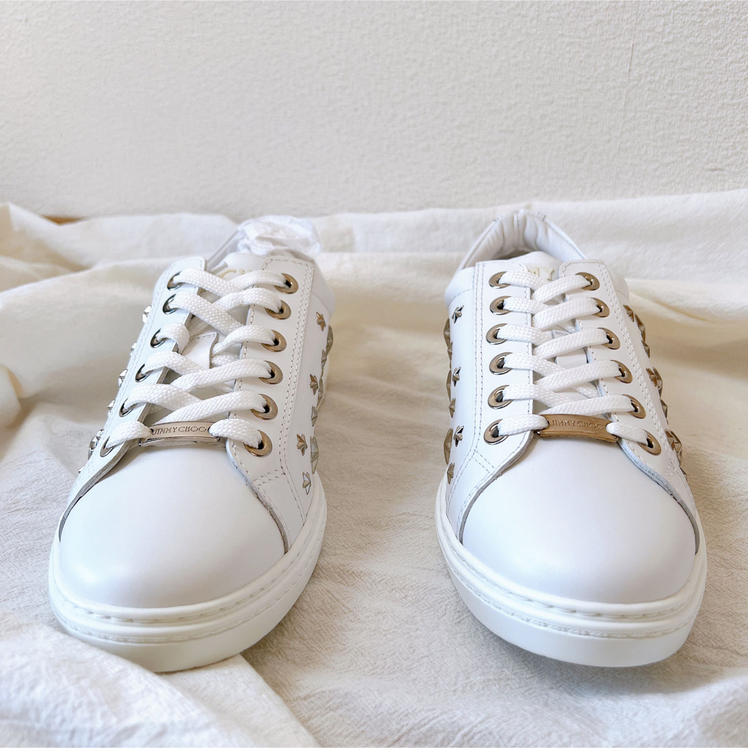 未使用品!ジミーチュー スニーカー サイズ39 Jimmy Choo - 靴 未使用品!ジミーチュー スニーカー サイズ39 Jimmy Choo - 靴