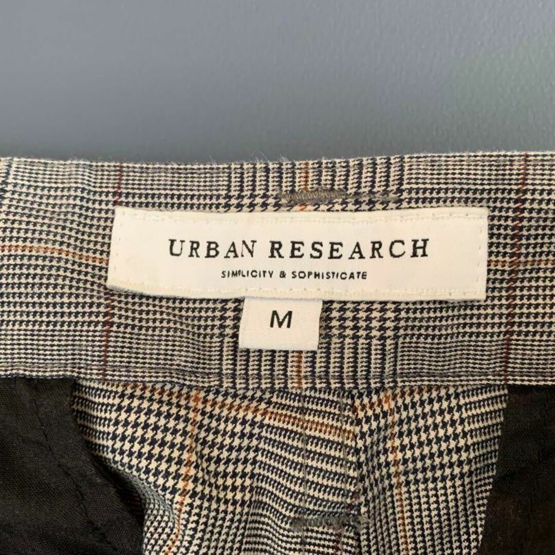 URBAN RESEARCH(アーバンリサーチ)のメンズ URBAN RESEARCH チェックパンツ 冬以外 メンズのパンツ(スラックス)の商品写真