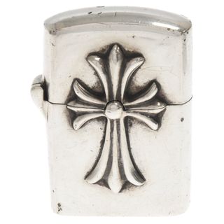 クロムハーツ(Chrome Hearts)のCHROME HEARTS クロムハーツ ZIPPO LIGHTERZ-V1 V1スモールCHクロス ジッポ ライター シルバー(その他)