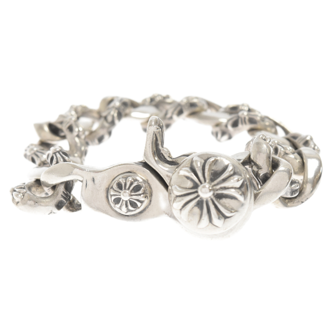 CHROME HEARTS クロムハーツ FNCY CHN LNK/ファンシーリンククリップ ブレスレット 13LINK シルバー167ミリ重さ