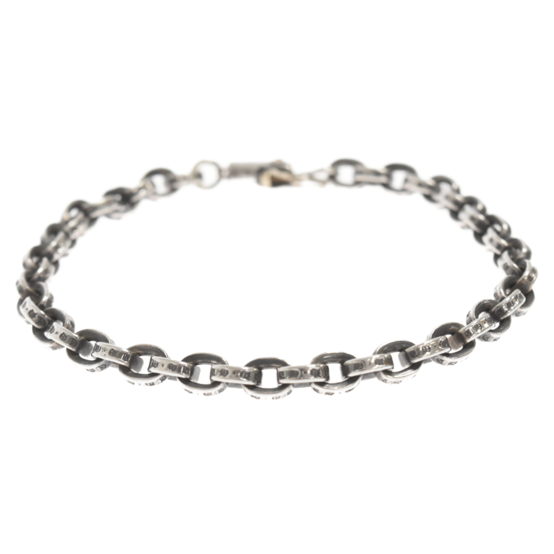 CHROME HEARTS クロムハーツ PAPER CHAIN/ペーパーチェーン 8inch ブレスレット シルバー49ミリ重さ