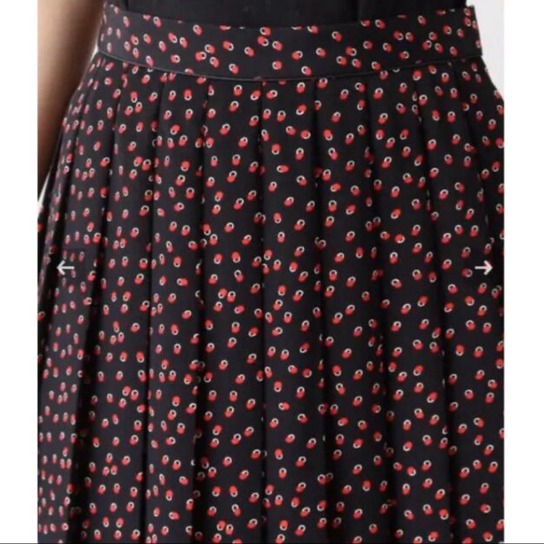 IENA(イエナ)のイエナ　ドットプリーツスカート レディースのスカート(ロングスカート)の商品写真