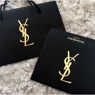 イヴサンローラン(Yves Saint Laurent)の新品　YSL イヴサンローラン ショッパー ショップ袋 ラッピングセット(ショップ袋)