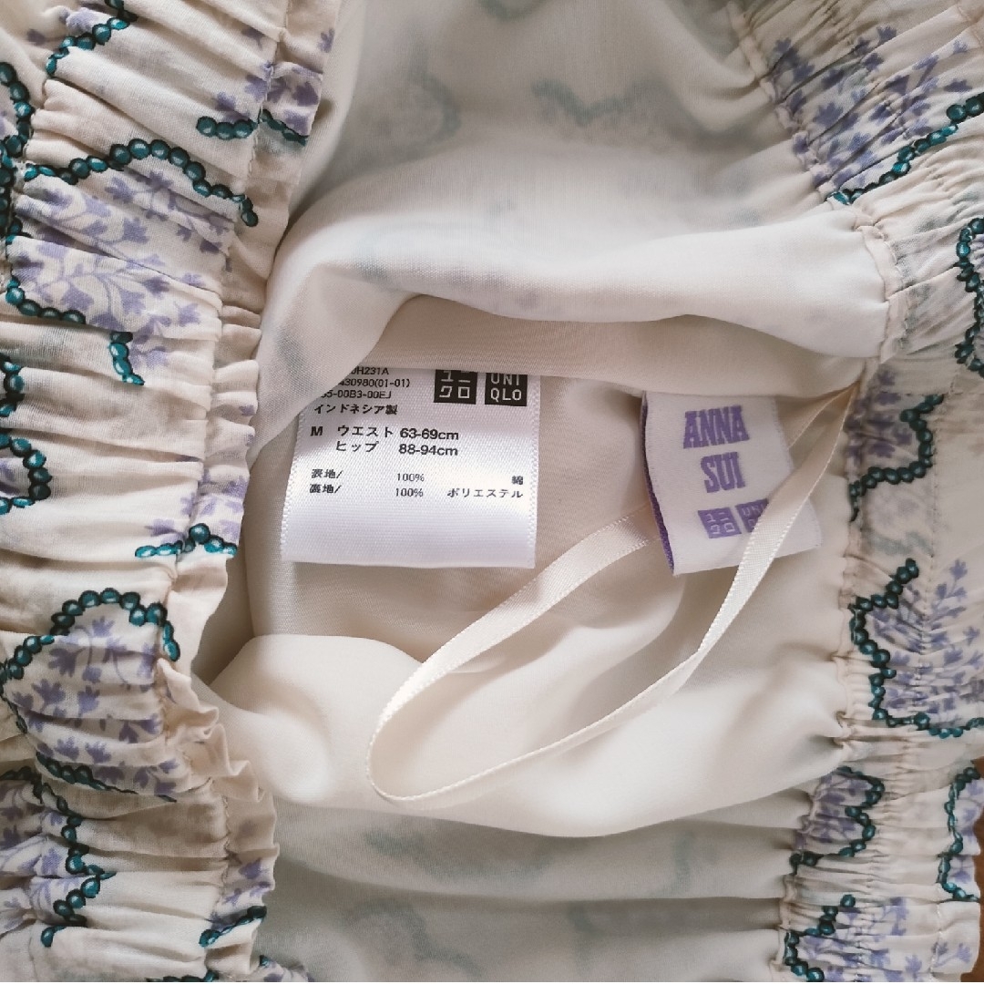 UNIQLO(ユニクロ)のユニクロ　アナ・スイコラボスカート　Mサイズ レディースのスカート(ロングスカート)の商品写真