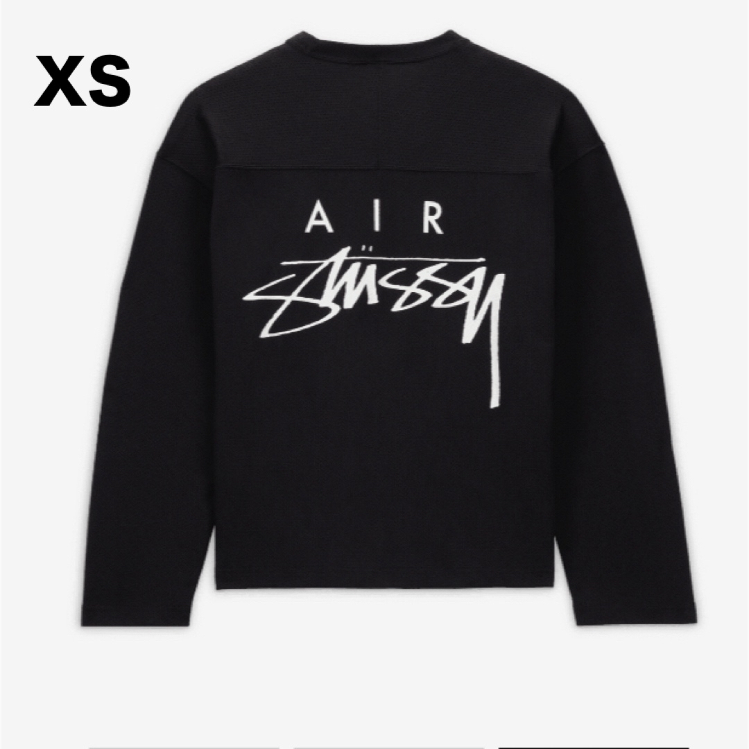 STUSSY(ステューシー)のNike x Stussy Long Sleeve Top Black XS メンズのトップス(Tシャツ/カットソー(七分/長袖))の商品写真