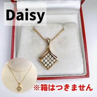 デイジー(Daisy)のDaisy　デイジー　ペンダントネックレス　ラインストーン　ゴールド(ネックレス)