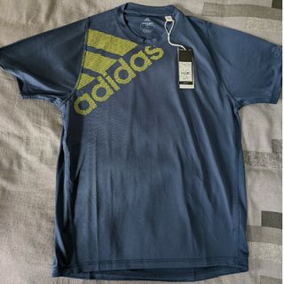 アディダス(adidas)のadidas セットアップ　Lサイズ　色ネイビー　デカロゴ(Tシャツ/カットソー(半袖/袖なし))