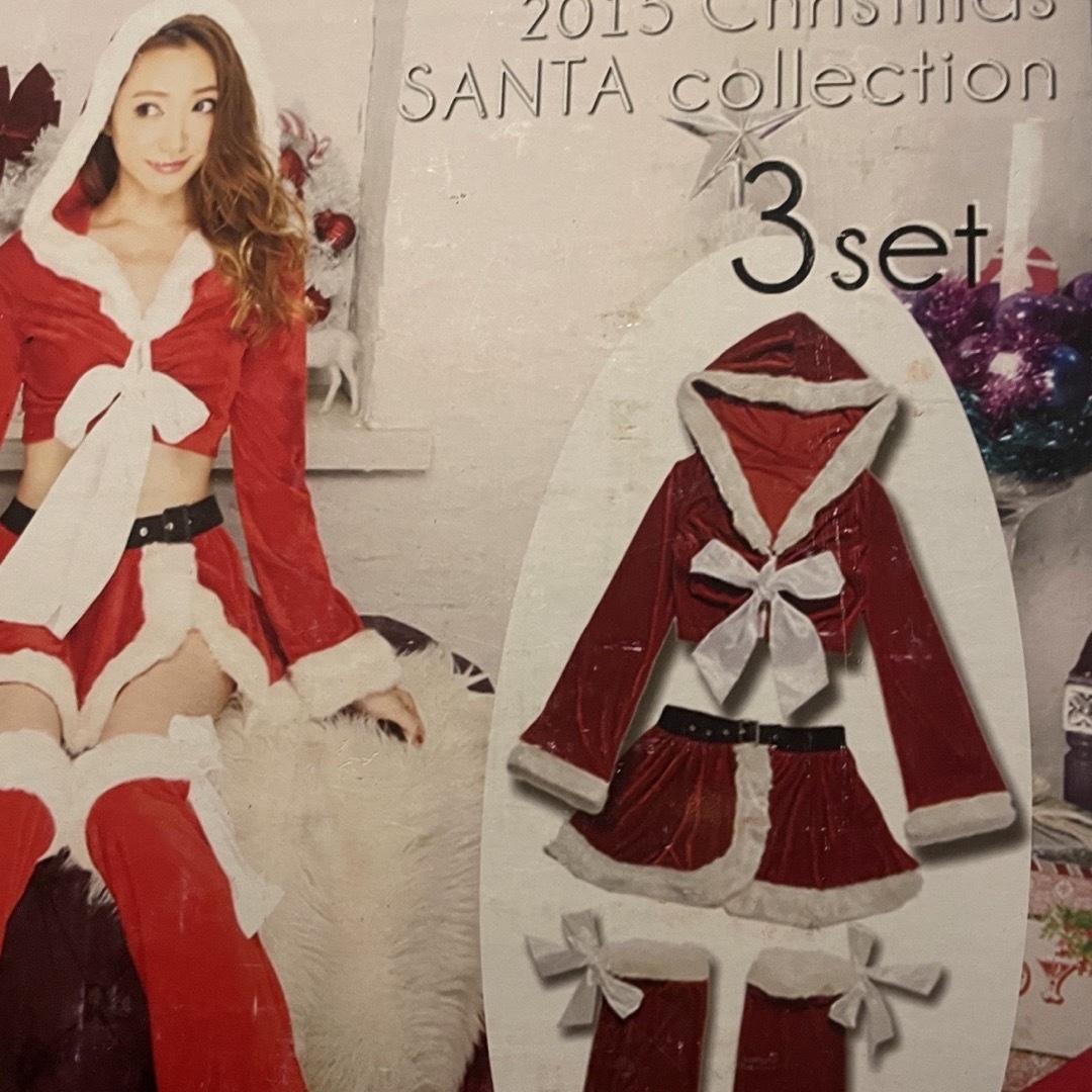 サンタコスプレ　可愛い　クリスマス エンタメ/ホビーのコスプレ(衣装一式)の商品写真