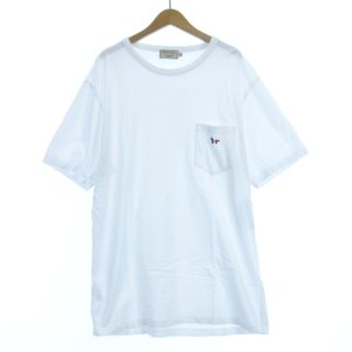 メゾンキツネ(MAISON KITSUNE')のメゾンキツネ Tシャツ カットソー 半袖 AM00102AT1501 XXL(Tシャツ/カットソー(半袖/袖なし))