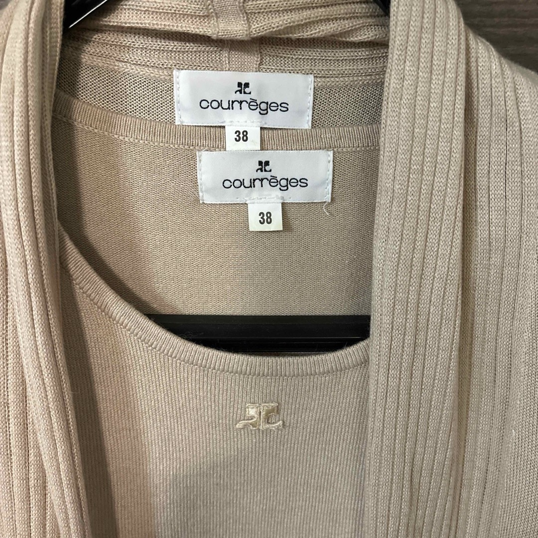 Courreges - クレージュニットアンサンブルの通販 by Melon's shop ...