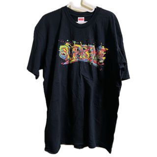 メンズSO ORIGINAL EMBROIDERED T-SHIRT NAVY