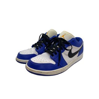 ナイキ(NIKE)のNIKE 553558-401 AIR JORDAN 1 LOW スニーカー 27.5 送料無料 中古 IT1(スニーカー)