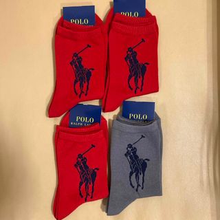 ポロラルフローレン(POLO RALPH LAUREN)のゆこの様専用　新品　レディース　ポロラルフローレン　ソックス4足組(ソックス)