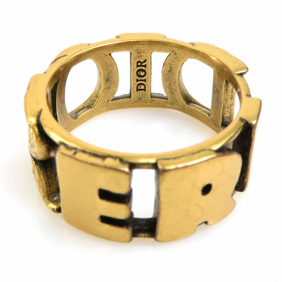 Christian Dior(クリスチャンディオール)のクリスチャンディオール Christian Dior リング・指輪 メタル ゴールド メンズ 17.5号 送料無料【中古】 h30002f メンズのアクセサリー(リング(指輪))の商品写真