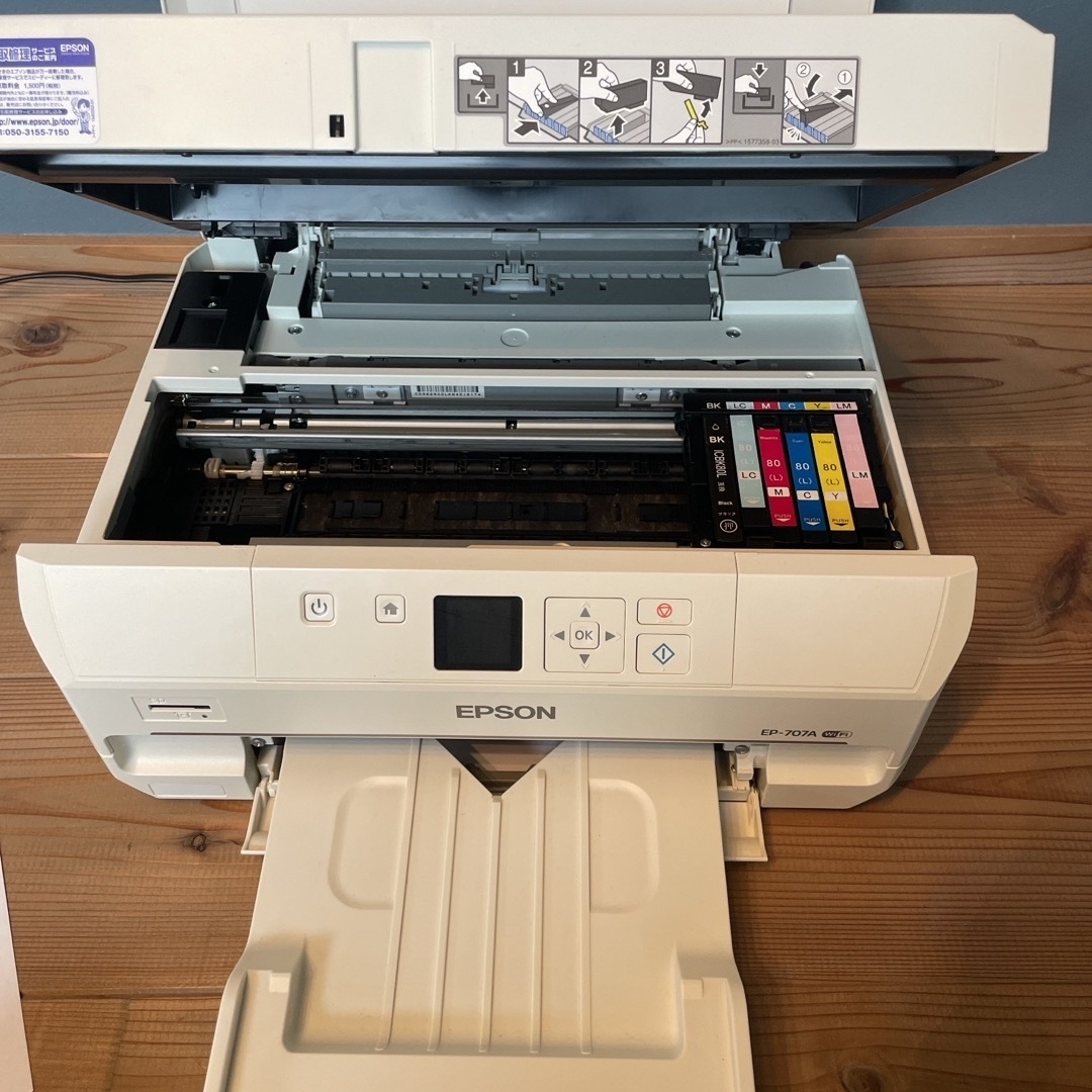EPSON プリンター EP-707A ジャンク品 EPSON プリンター EP-707A ジャンク品