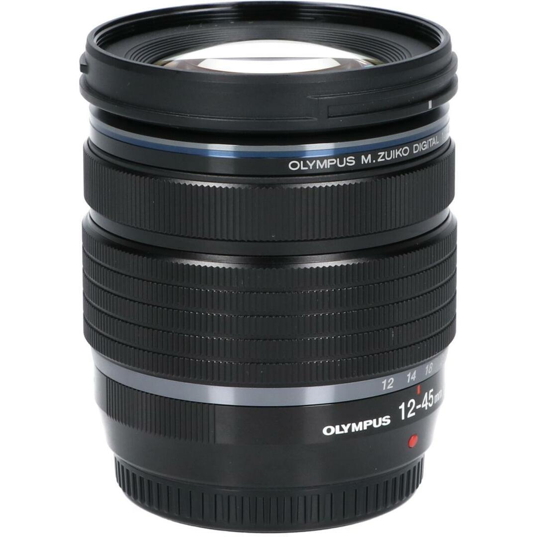 OLYMPUS(オリンパス)のＯＬＹＭＰＵＳ　ＭＺＤ１２－４５ｍｍ　Ｆ４ＰＲＯ スマホ/家電/カメラのカメラ(レンズ(ズーム))の商品写真