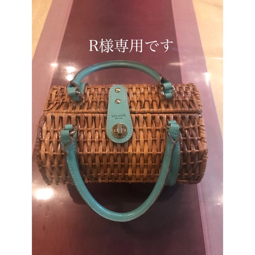 kate spade new york(ケイトスペードニューヨーク)のケイトスペード　カゴバック レディースのバッグ(かごバッグ/ストローバッグ)の商品写真