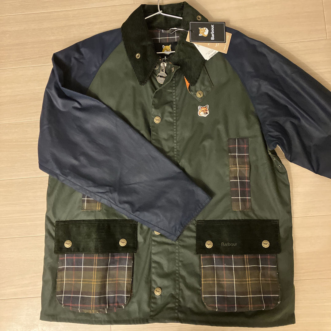 Barbour(バーブァー)の【Barbour × Maison Kitsuné】ビューフォート パッチワーク メンズのジャケット/アウター(その他)の商品写真