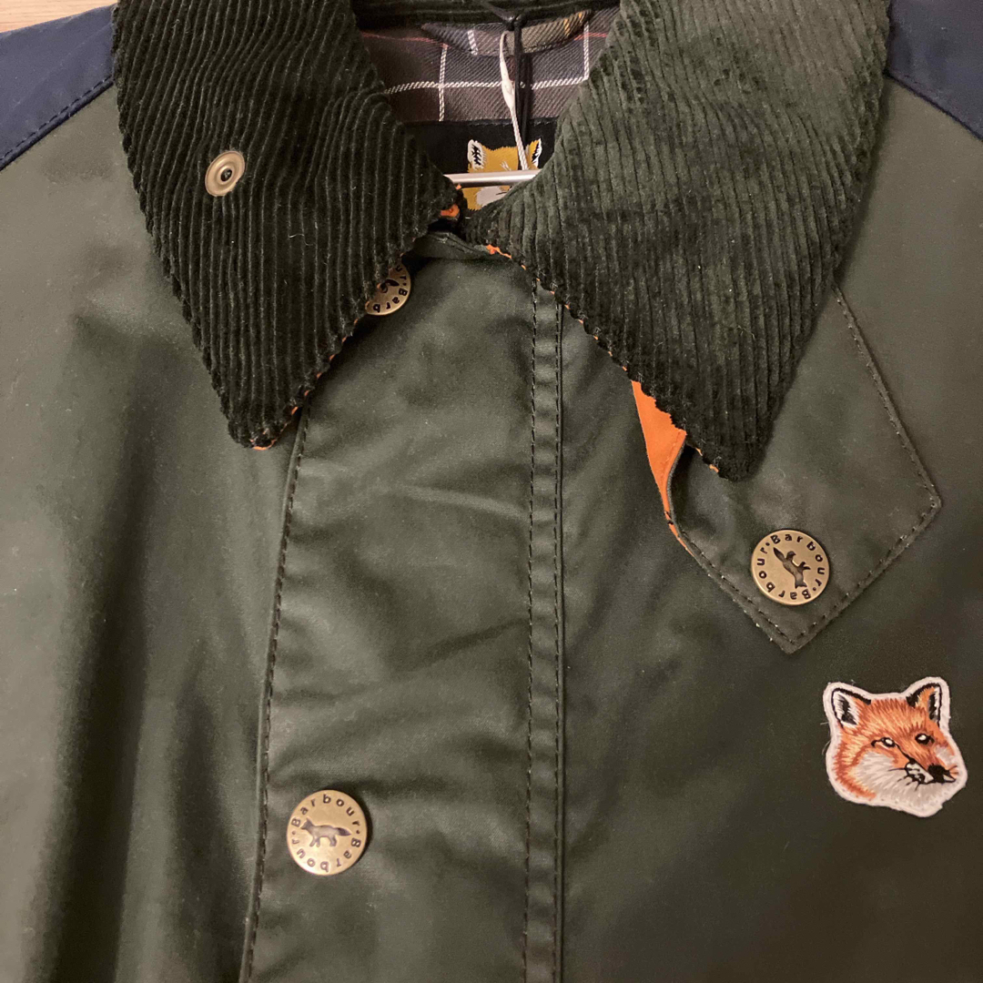 Barbour(バーブァー)の【Barbour × Maison Kitsuné】ビューフォート パッチワーク メンズのジャケット/アウター(その他)の商品写真