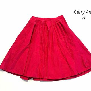 チェリーアン(cherry Ann)のCerry Ann チェリーアン フレアスカート 鮮やか Sサイズ(ひざ丈スカート)