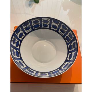 エルメス(Hermes)のHERMES エルメス食器　 ブルーダイユール サラダボウル　ラージサイズ(食器)