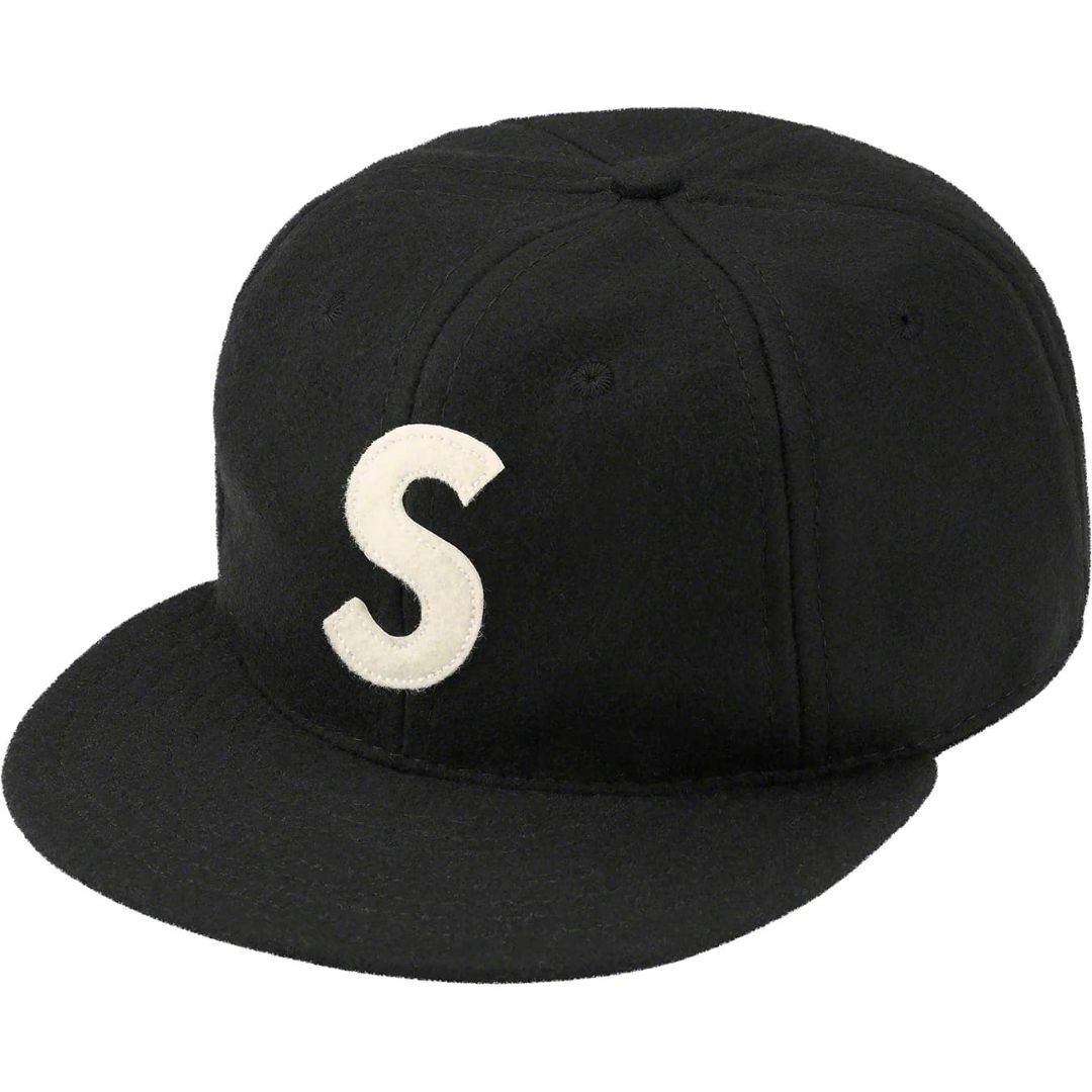 新品未使用未試着Ebbets S Logo Fitted 6-Panel 1/2 BL