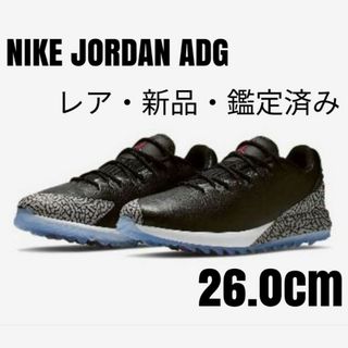 ジョーダン(Jordan Brand（NIKE）)のレアモデルNIKEナイキJORDAN ADG BLACK CEMENT 26.0(シューズ)