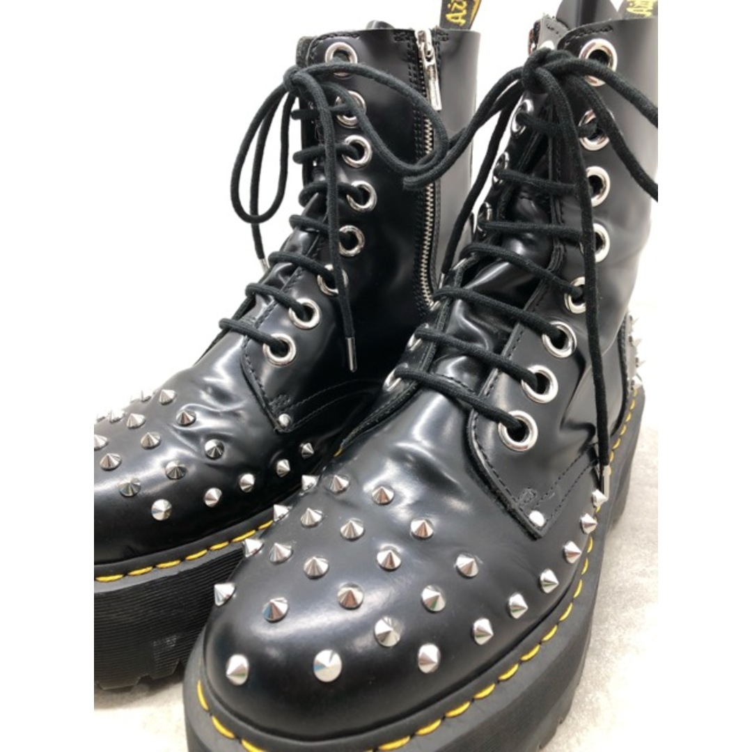 Dr.Martens(ドクターマーチン) 25458001 QUAD RETRO MAX JADON MAX STUD 厚底スタッズ 8ホール ブーツ  UK9 28.0cm ブラック 【B0272-007】