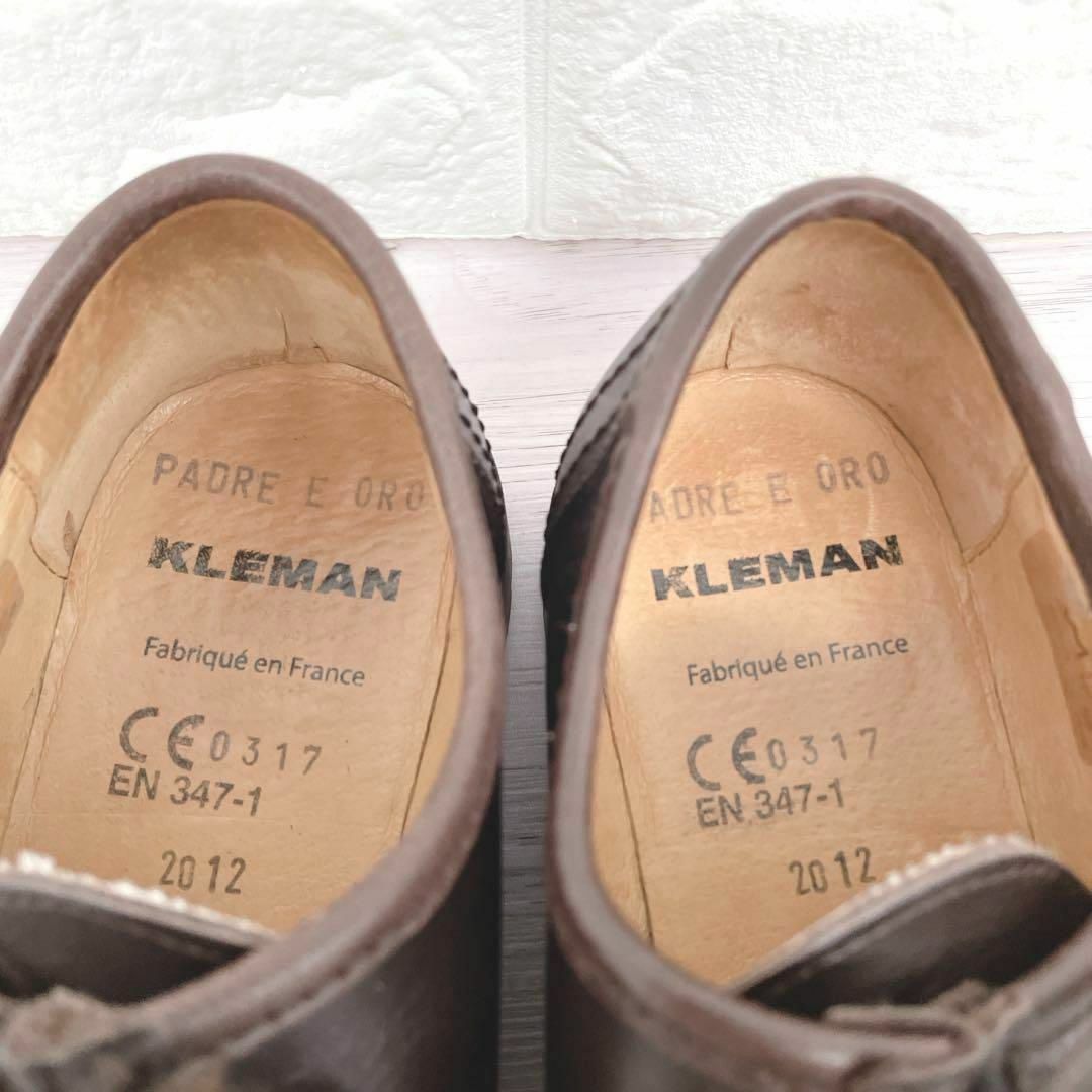 美品 KLEMAN クレマン チロリアン PADRE パドレ 革靴 レザー