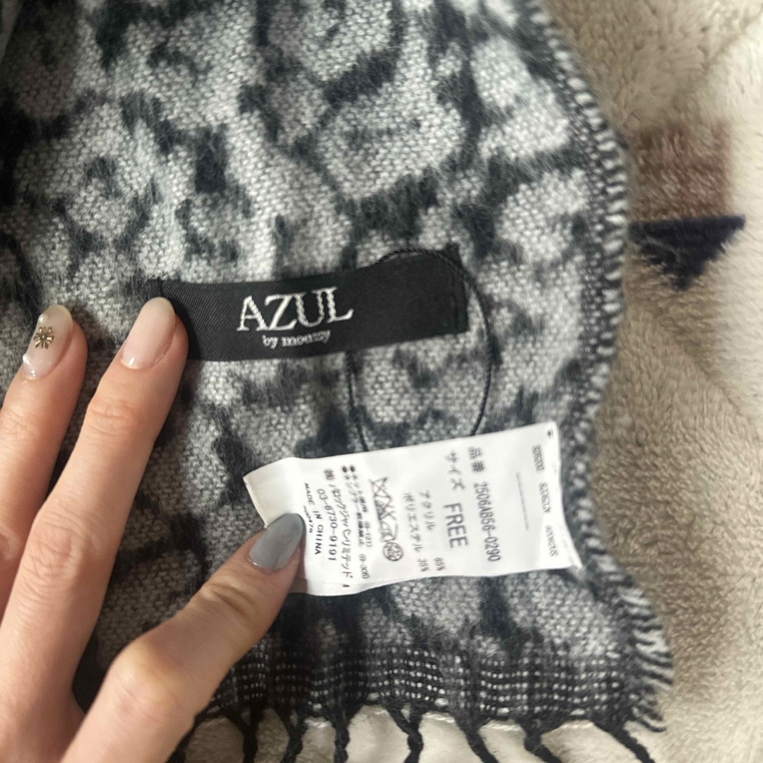 AZUL by moussy(アズールバイマウジー)のAZUL マフラー レディースのファッション小物(マフラー/ショール)の商品写真