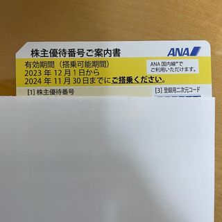 エーエヌエー(ゼンニッポンクウユ)(ANA(全日本空輸))のANA 全日空　株主優待(航空券)