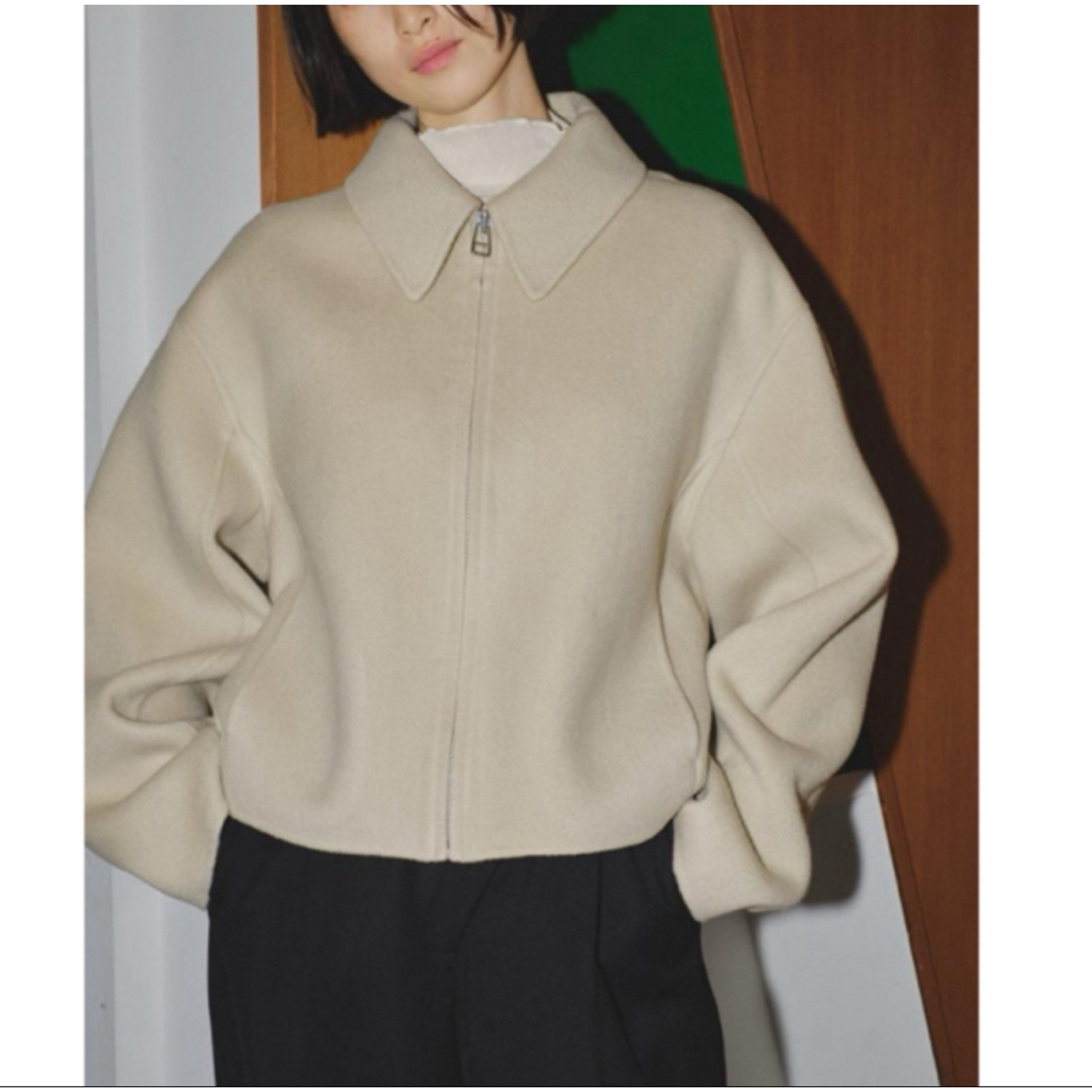 TODAYFUL(トゥデイフル)のTODAYFUL Wool Zip Blouson レディースのジャケット/アウター(ブルゾン)の商品写真